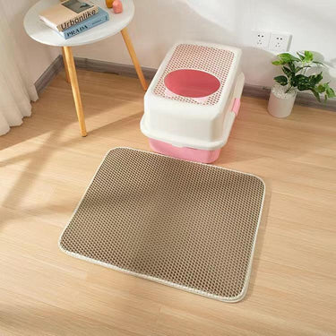 Waterproof Cat Litter Mat Cat Litter Box Mats kittynook